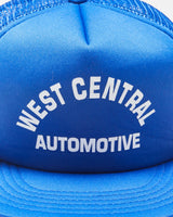 Vintage 1980s West Central Automotive Flat Brim Comda Trucker Hat - OS