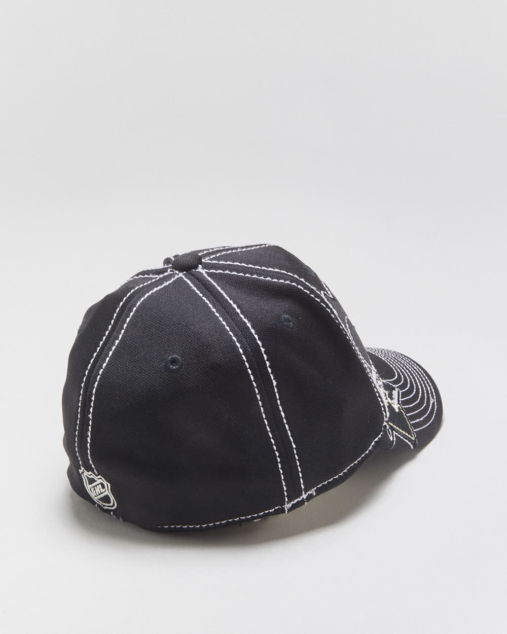 Vintage Reebok Pittsburgh Penguins Centre Ice Embroidered Contrast Stitch Fitmax70 Baseball Cap - S/M