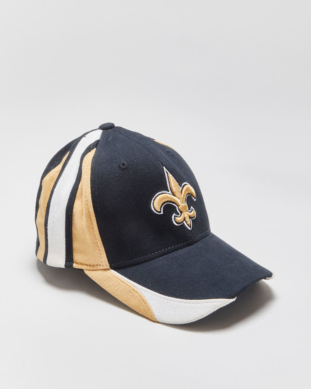 Vintage Y2K 00s Reebok New Orleans Saints Embroidered NFL Equipment Flex Fit Baseball Cap - OS