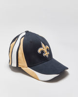 Vintage Y2K 00s Reebok New Orleans Saints Embroidered NFL Equipment Flex Fit Baseball Cap - OS