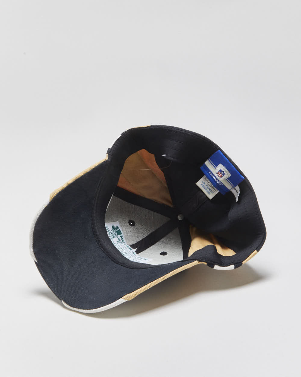 Vintage Y2K 00s Reebok New Orleans Saints Embroidered NFL Equipment Flex Fit Baseball Cap - OS