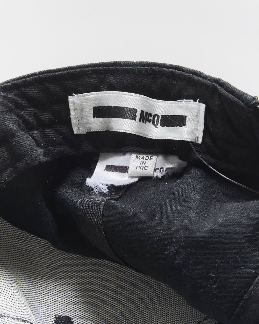 Vintage MCQ Alexander Mcqueen Canvas Patch Snapback - OS