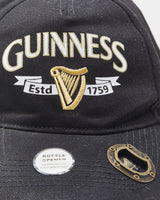 DSWT Guinness Bottle Opener Canvas Harp Baseball Cap - OS