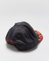 Vintage Y2K 00s Flashpoint Fuels Embroidered Flames Canvas Velcro Baseball Cap - OS