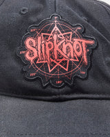 Vintage Slipknot Embroidered Canvas Logo Velcro Rock Off Baseball Cap - OS