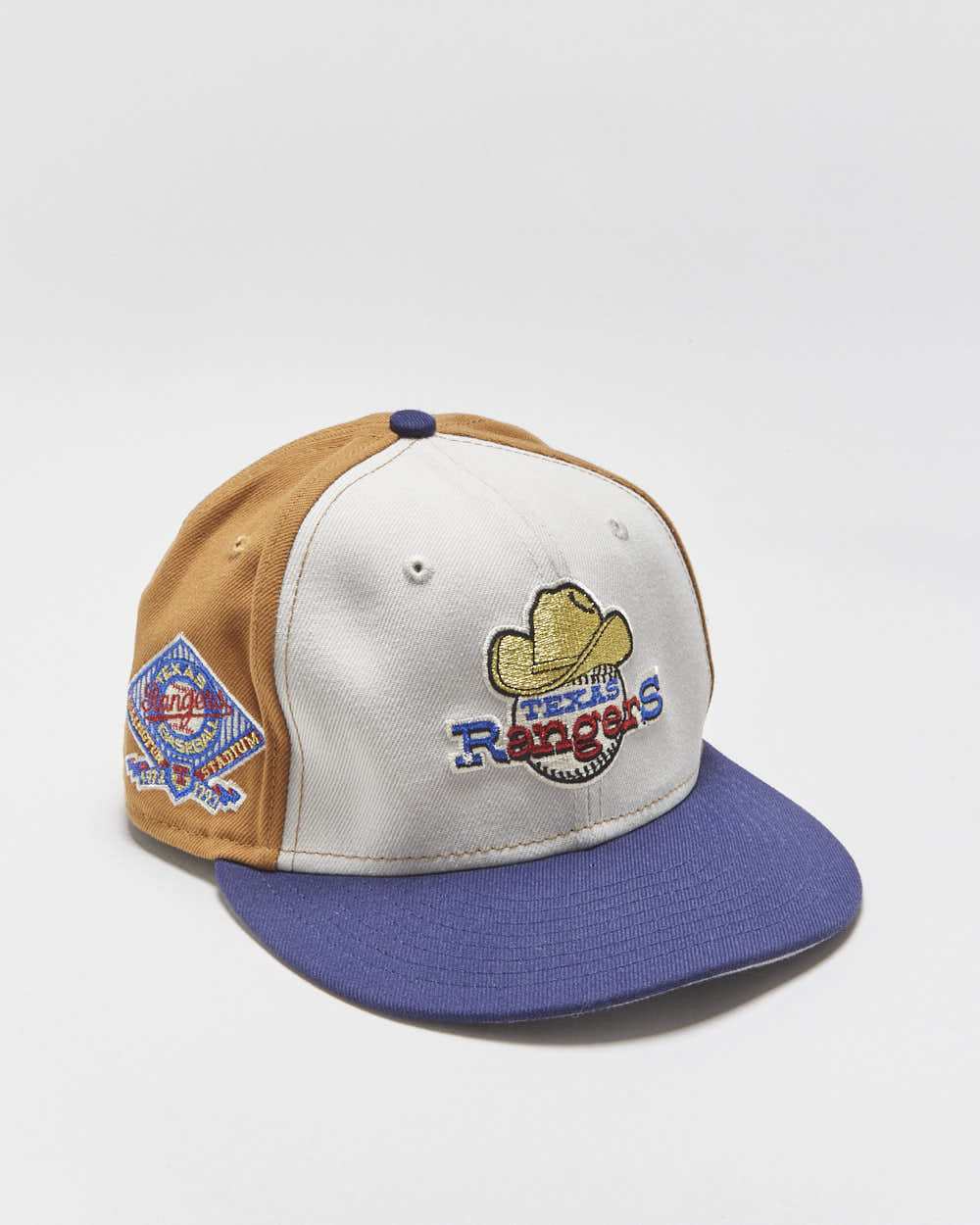 Vintage New Era x Coopers Town Collection Texas Rangers '72-'93 MLB Fitted Baseball Cap - 7 3/8