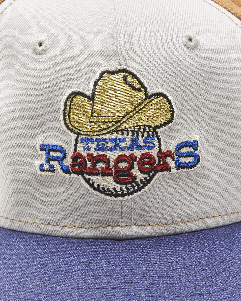 Vintage New Era x Coopers Town Collection Texas Rangers '72-'93 MLB Fitted Baseball Cap - 7 3/8