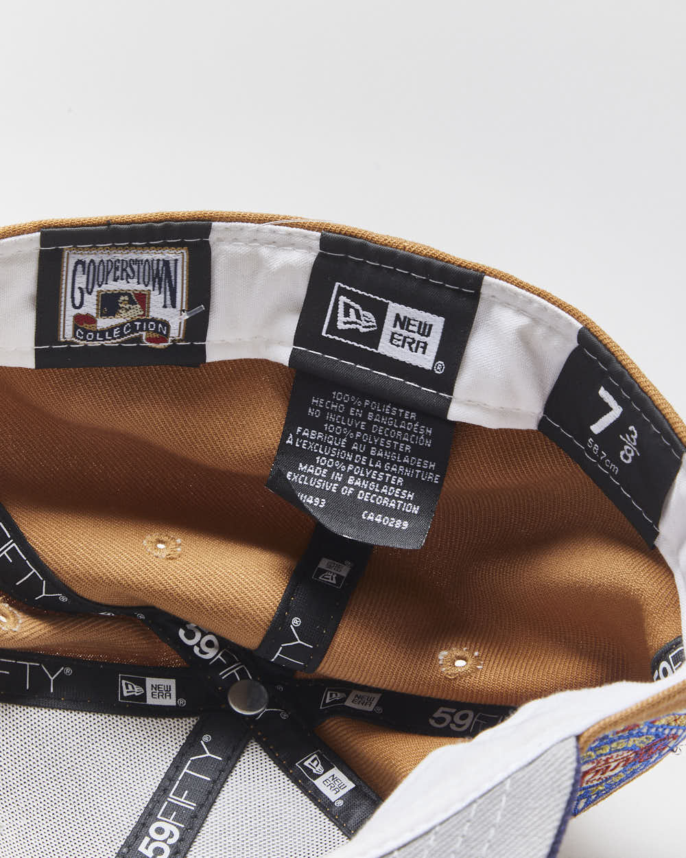 Vintage New Era x Coopers Town Collection Texas Rangers '72-'93 MLB Fitted Baseball Cap - 7 3/8