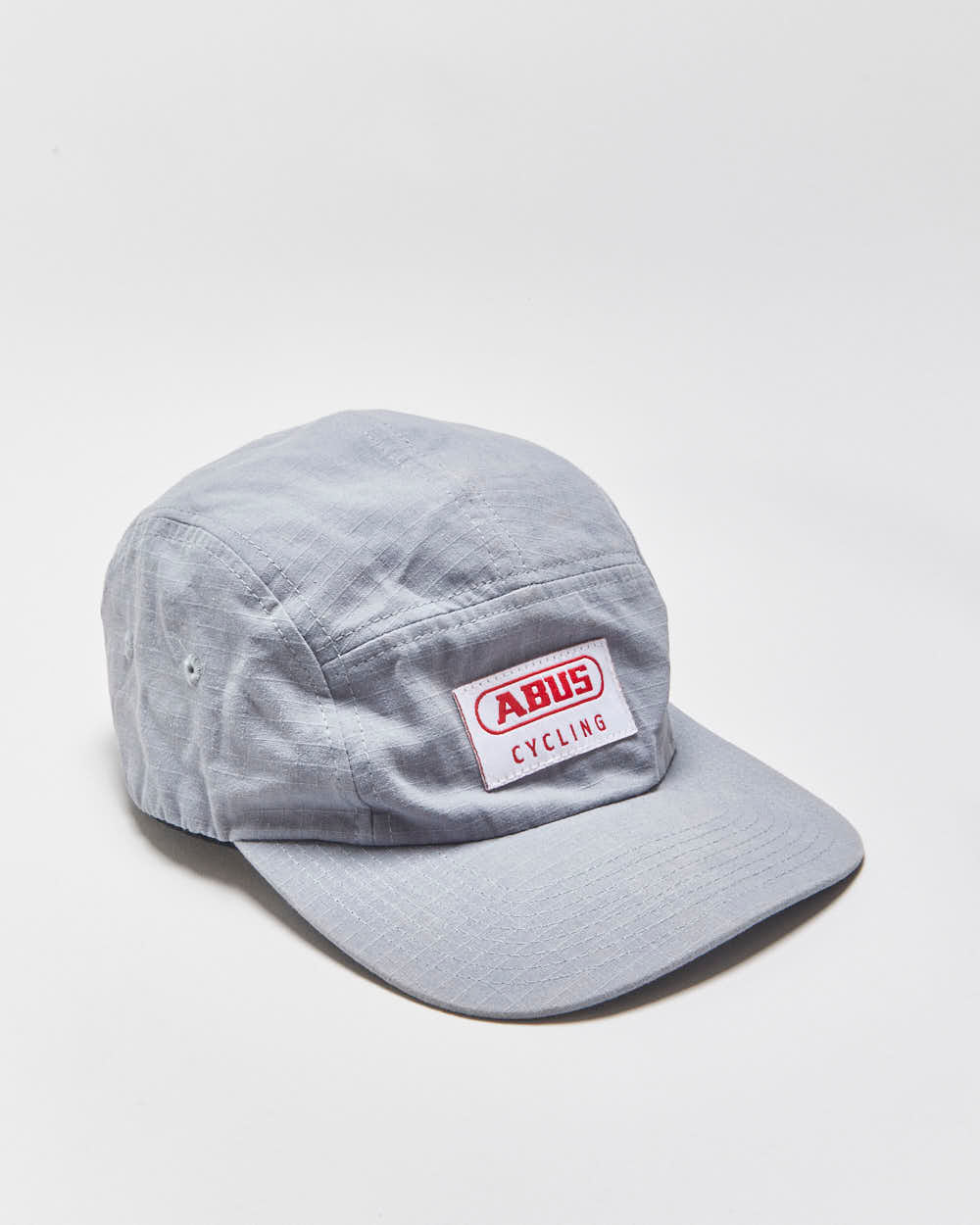 Abus Cycling Grey Canvas 5-Panel Cap - OS