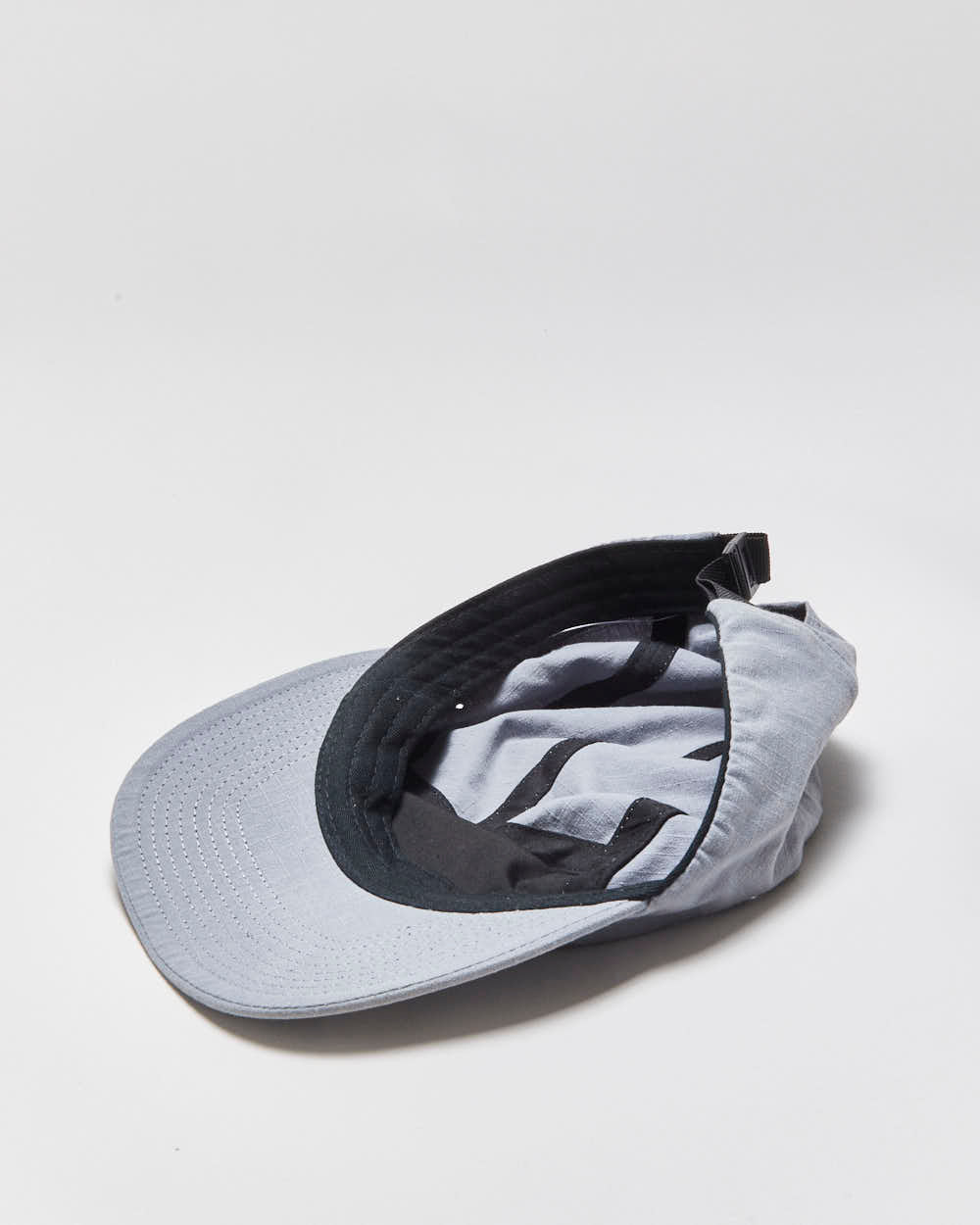 Abus Cycling Grey Canvas 5-Panel Cap - OS