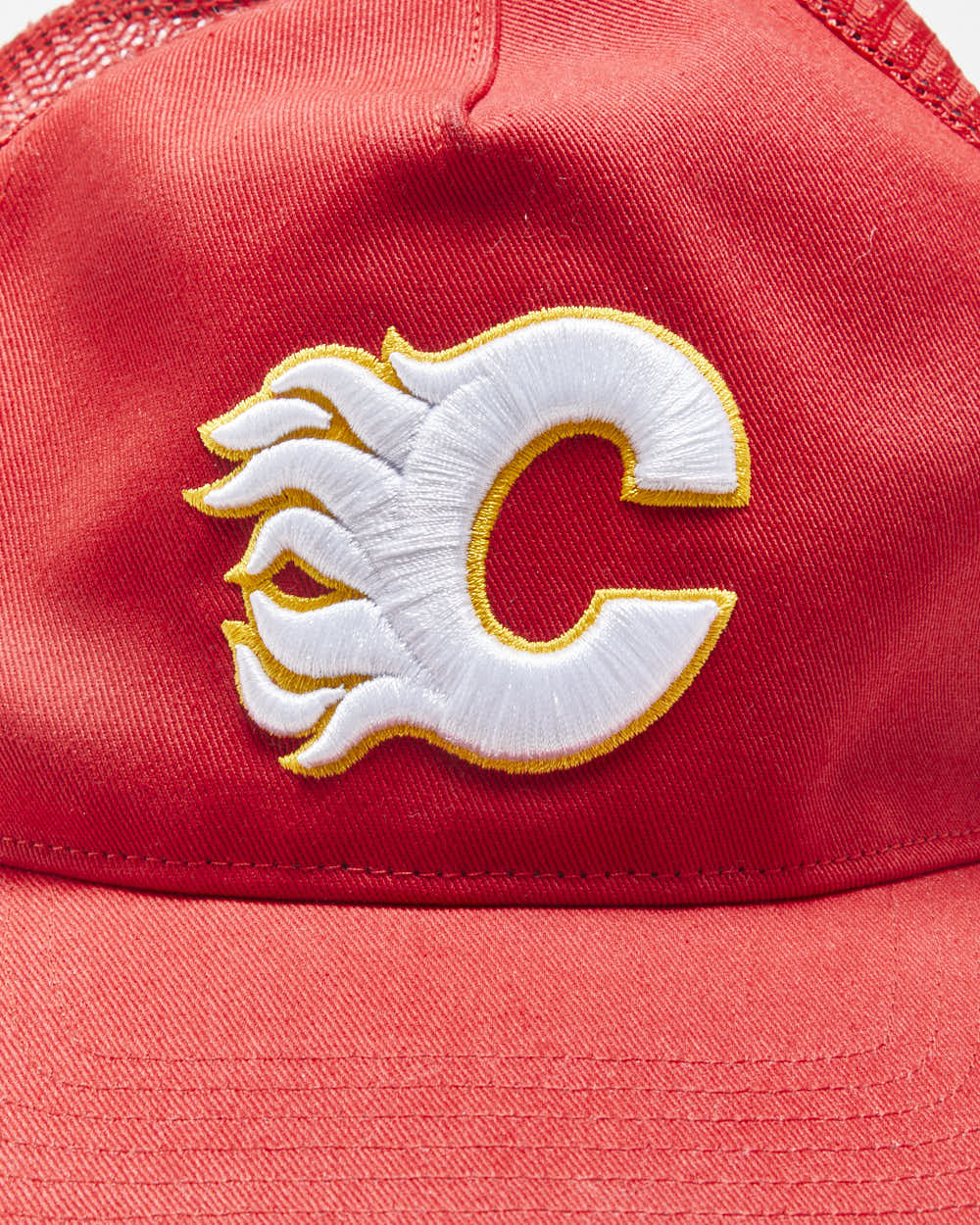 '47 Brand Calgary Flames Embroidered NHL Trucker Hat - OS