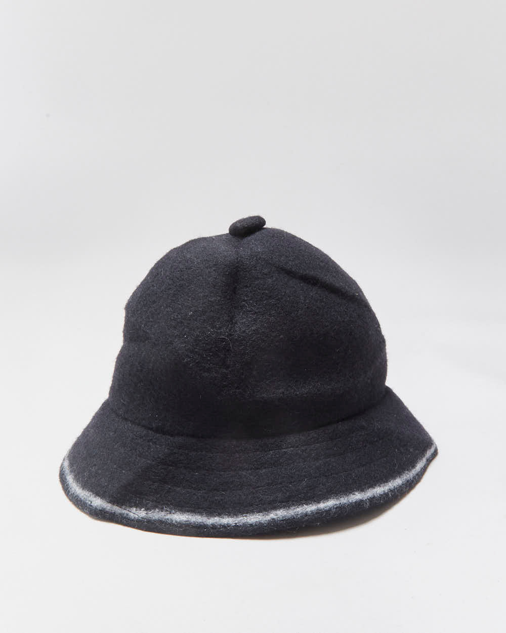Vintage Y2K 00s Kangol 'Stripe Casual' Wool Blend Embroidered Bermuda Hat - M
