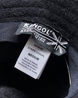 Vintage Y2K 00s Kangol 'Stripe Casual' Wool Blend Embroidered Bermuda Hat - M