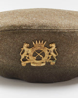 Vintage 1967 Buffalo Hat Khaki Wool Canadian Military Army Beret - 6 7/8