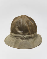 Vintage Stussy Khaki Canvas Mesh Utility Bucket Hat - L/XL