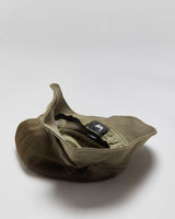 Vintage Stussy Khaki Canvas Mesh Utility Bucket Hat - L/XL