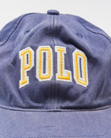 Vintage Y2K 00s Polo Sport Ralph Lauren Embroidered Spell-Out Canvas Baseball Cap - OS