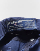 Vintage Y2K 00s Polo Sport Ralph Lauren Embroidered Spell-Out Canvas Baseball Cap - OS