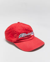 Vintage Y2K 00s Budweiser Nascar Canvas Embroidered Velcro Baseball Cap - OS