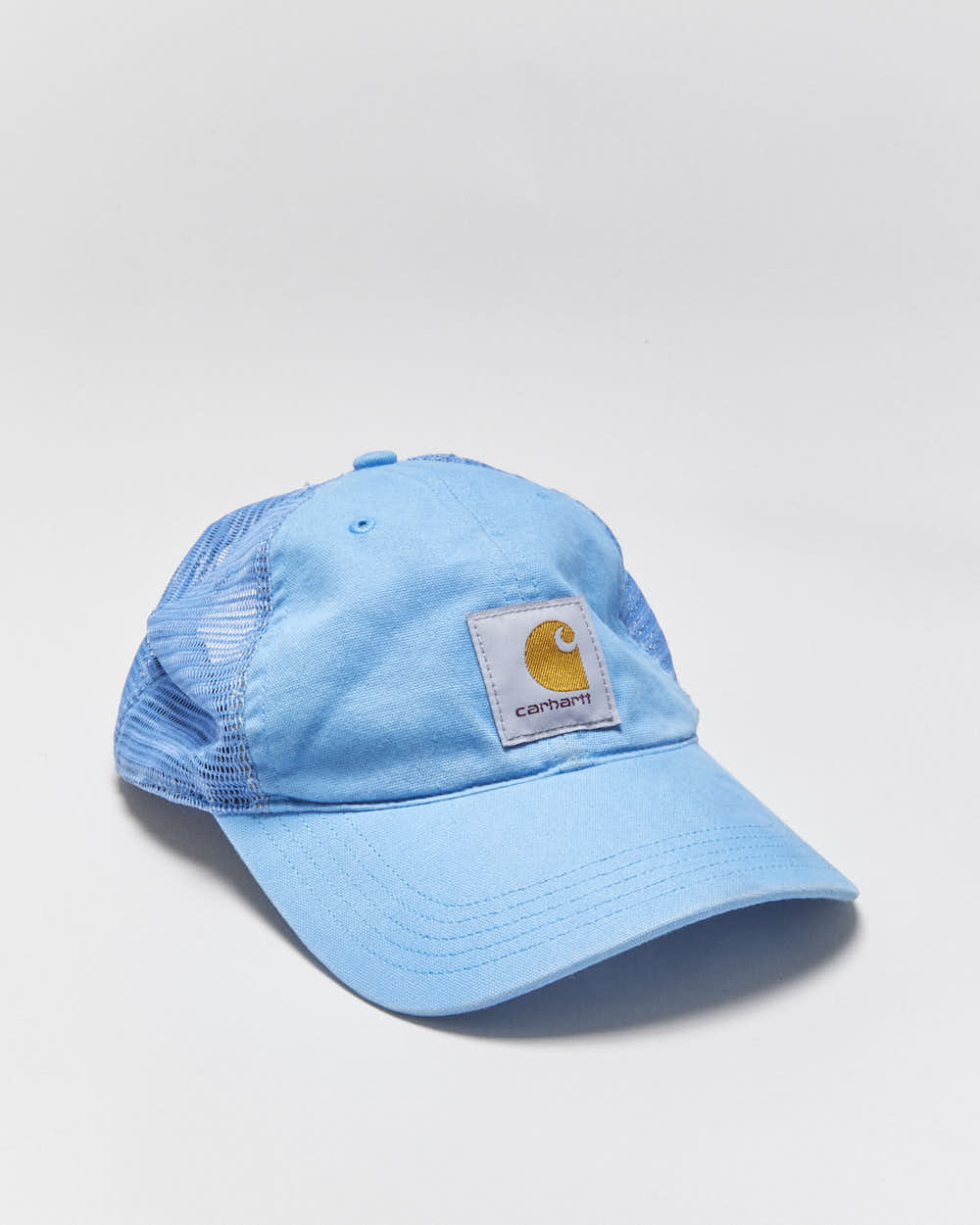 Vintage Carhartt Aqua Canvas Mesh Back Trucker Hat - OS