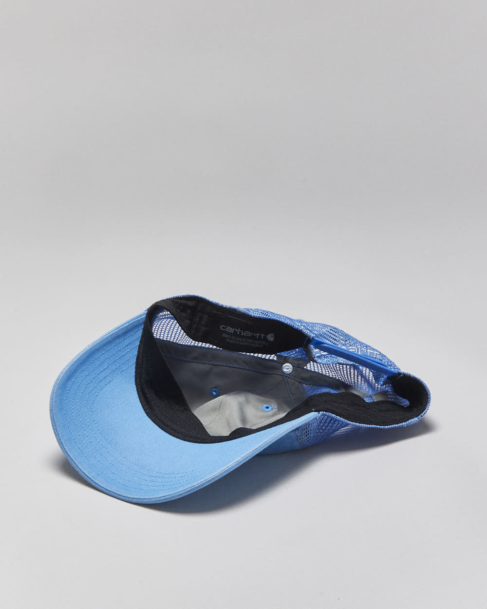 Vintage Carhartt Aqua Canvas Mesh Back Trucker Hat - OS