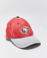 Vintage Y2K 00s Reebok San Francisco 49ers Contrast Stitch Canvas NFL Equipment Flex Baseball Cap - S/M