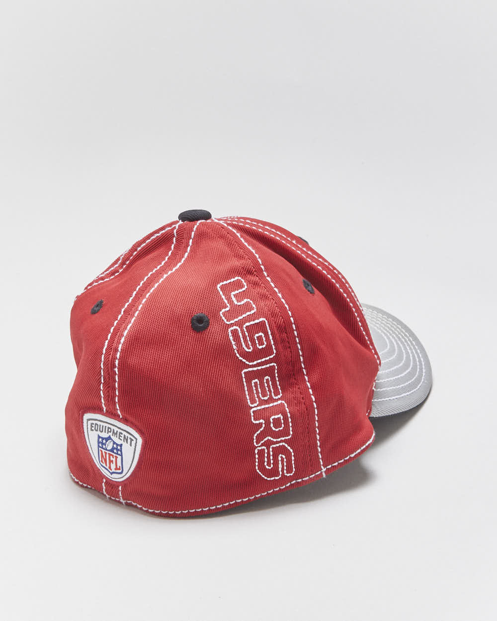 Vintage Y2K 00s Reebok San Francisco 49ers Contrast Stitch Canvas NFL Equipment Flex Baseball Cap - S/M