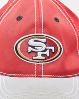 Vintage Y2K 00s Reebok San Francisco 49ers Contrast Stitch Canvas NFL Equipment Flex Baseball Cap - S/M