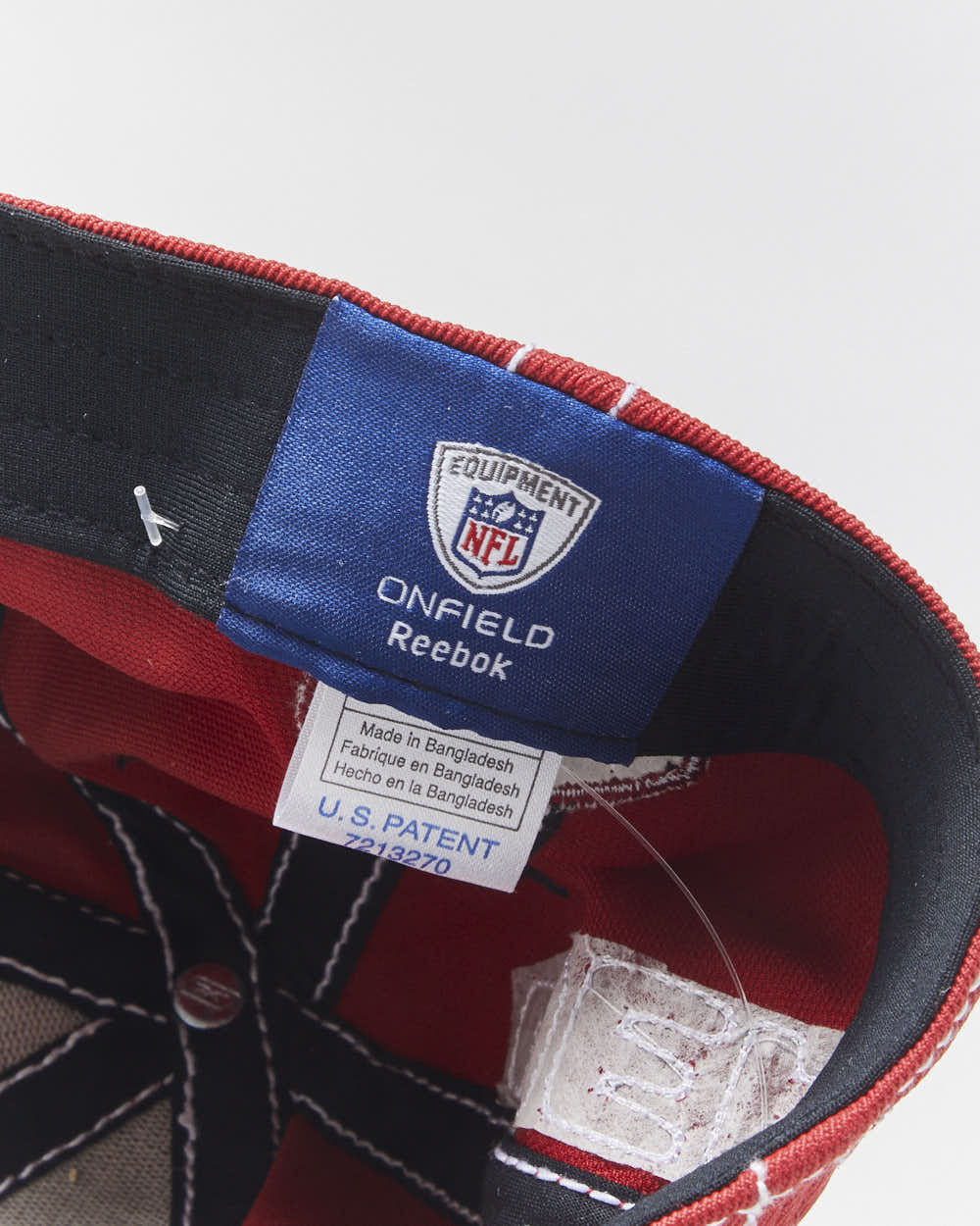 Vintage Y2K 00s Reebok San Francisco 49ers Contrast Stitch Canvas NFL Equipment Flex Baseball Cap - S/M