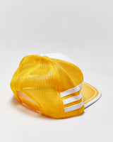 Vintage 1980s Lucerne Foods Calgary Striped Patch Flat Brim Trucker Hat - OS