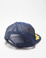 Vintage 1980s Cridlands Patch Golf Leaf Embroidered Wilson Trucker Hat - M/L