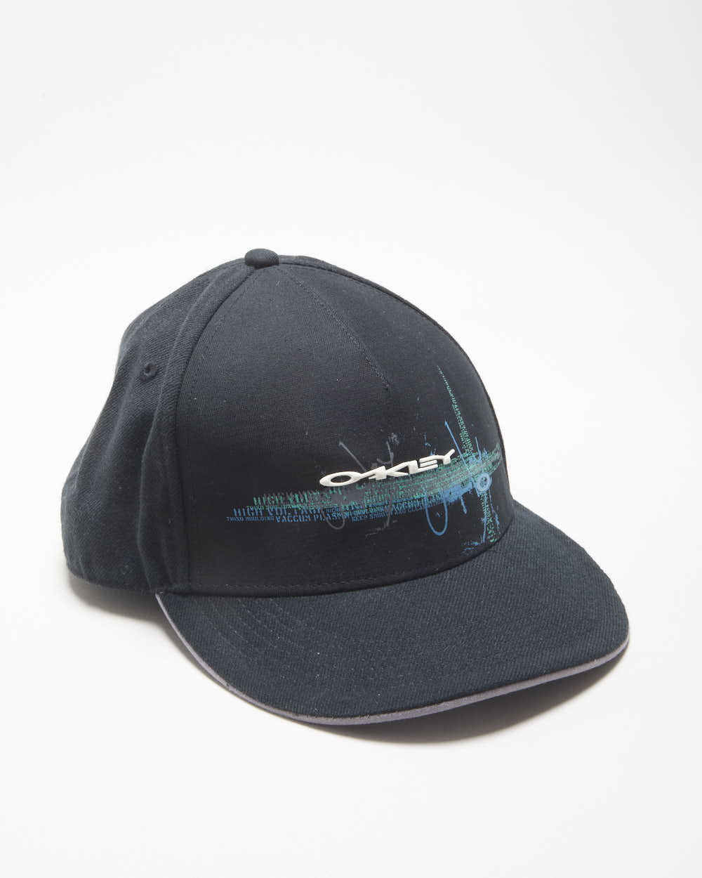 Vintage Y2K 00s Oakley Fit Wool Blend Fitted Baseball Cap - 7 1/8