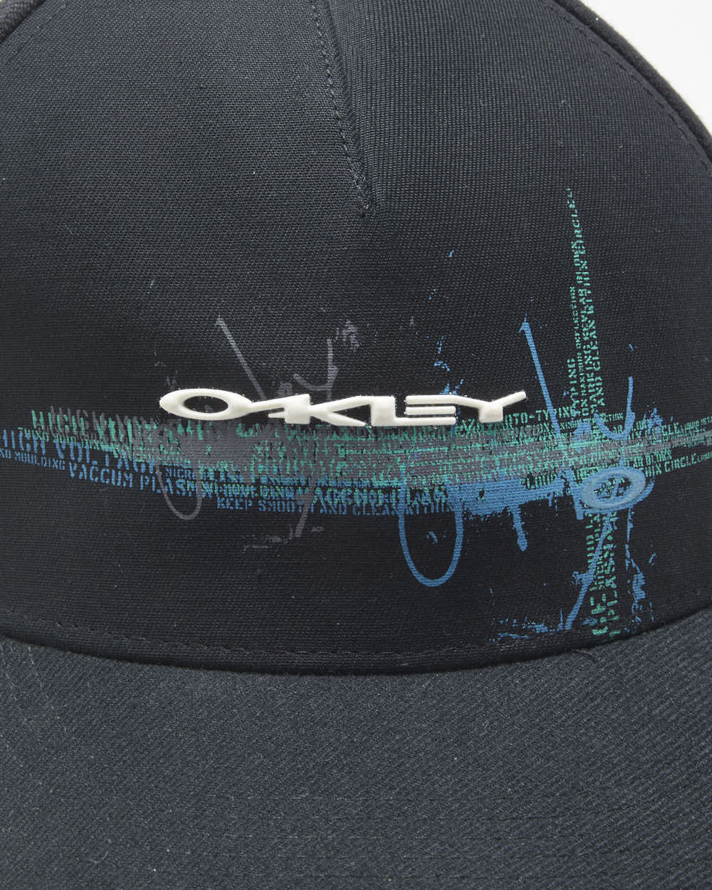 Vintage Y2K 00s Oakley Fit Wool Blend Fitted Baseball Cap - 7 1/8