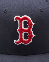Vintage New Era Boston Red Sock MLB Official On-Field Fitted Baseball Cap - 7 1/8