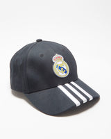 Adidas Real Madrid CF Embroidered Canvas Baseball Cap - OS