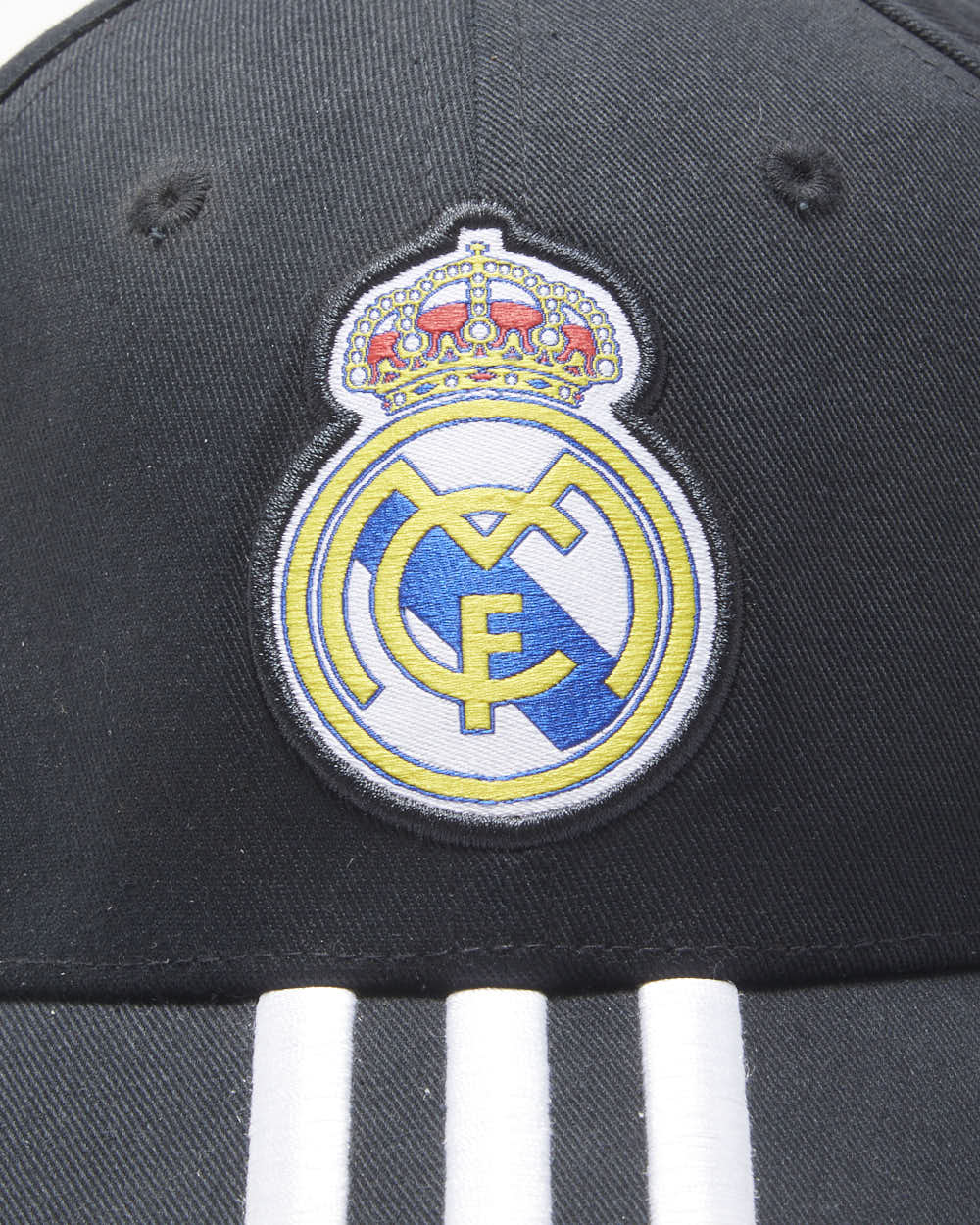 Adidas Real Madrid CF Embroidered Canvas Baseball Cap - OS