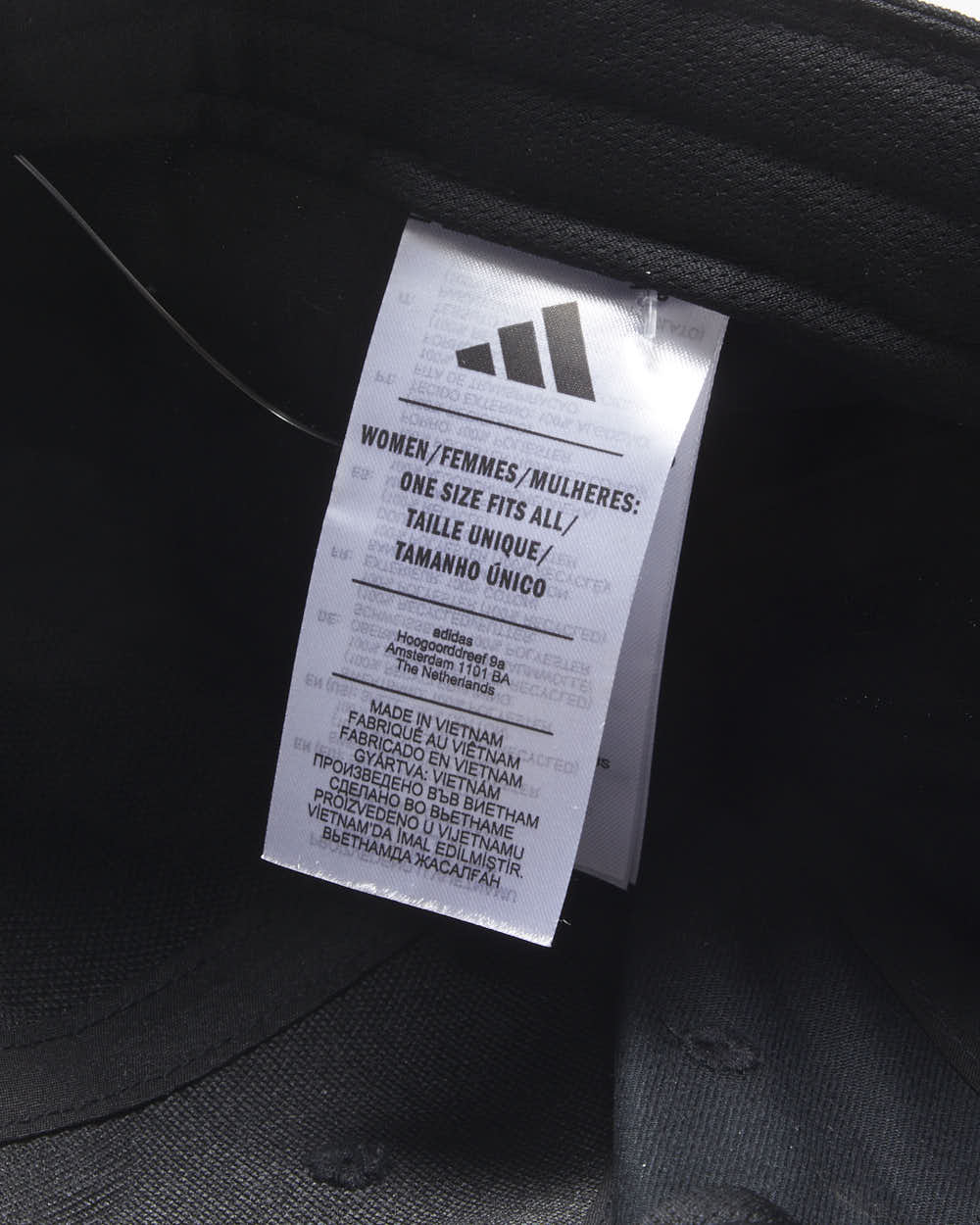 Adidas Real Madrid CF Embroidered Canvas Baseball Cap - OS