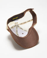 DS Vintage Y2K 00s Wrangler Suede Embroidered Velcro Trucker Hat - OS