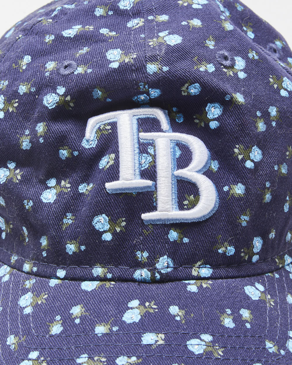 Vintage New Era 9Twenty Tampa Bay Rays Floral Canvas MLB Baseball Cap - OS