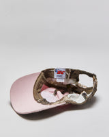 Vintage Y2K 00s Daytona Speedway Baby Pink Realtree Camo Canvas Baseball Cap - OS