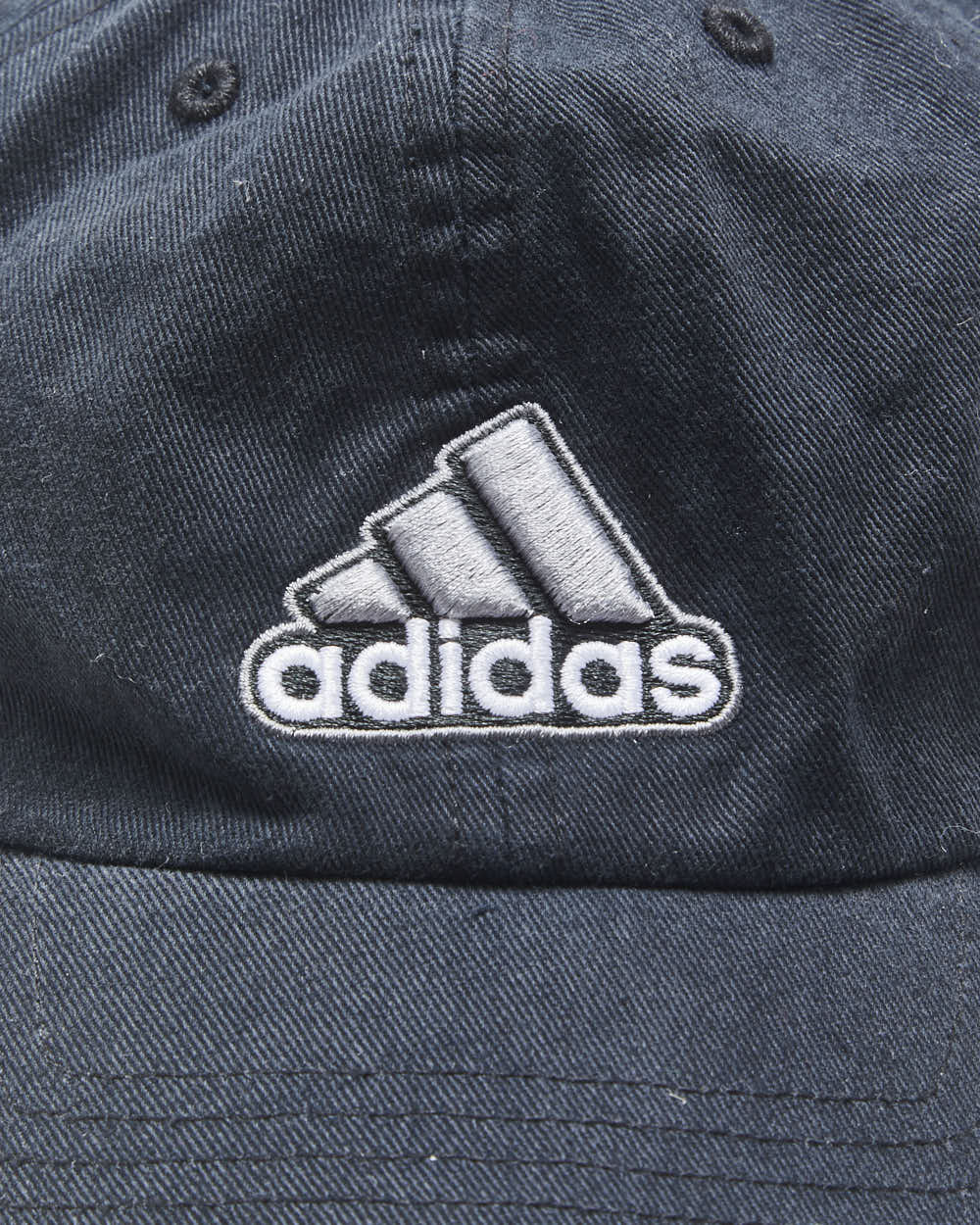 Vintage Y2K 00s Adidas Embroidered Canvas Climalite Baseball Cap - OS