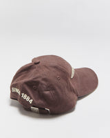 Vintage Breitling Watches Brown Embroidered Canvas Baseball Cap - OS