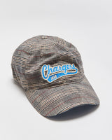 Vintage Y2K 00s Old Orchard Beach By Reebok Los Angeles Chargers Tweed NFL VTG Collection Flex Baseball Cap - OS