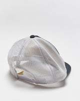 Vintage 1980s Columbia Chrome Flat Brim Trucker Hat - OS