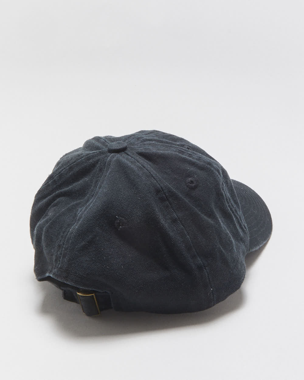 Vintage Stussy Stock Logo Canvas Embroidered Baseball Cap - OS