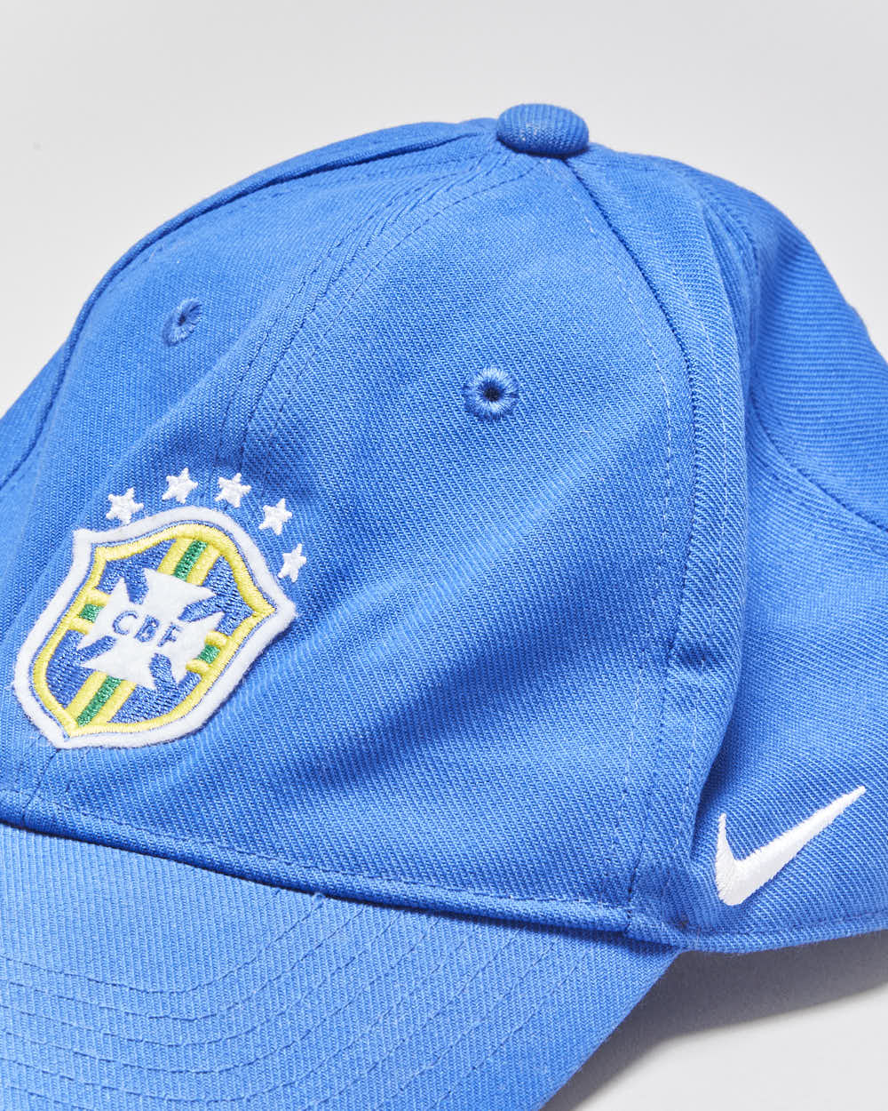 Vintage Nike Brasil CBF S1ZE Legacy91 Canvas Football Baseball Cap - OS