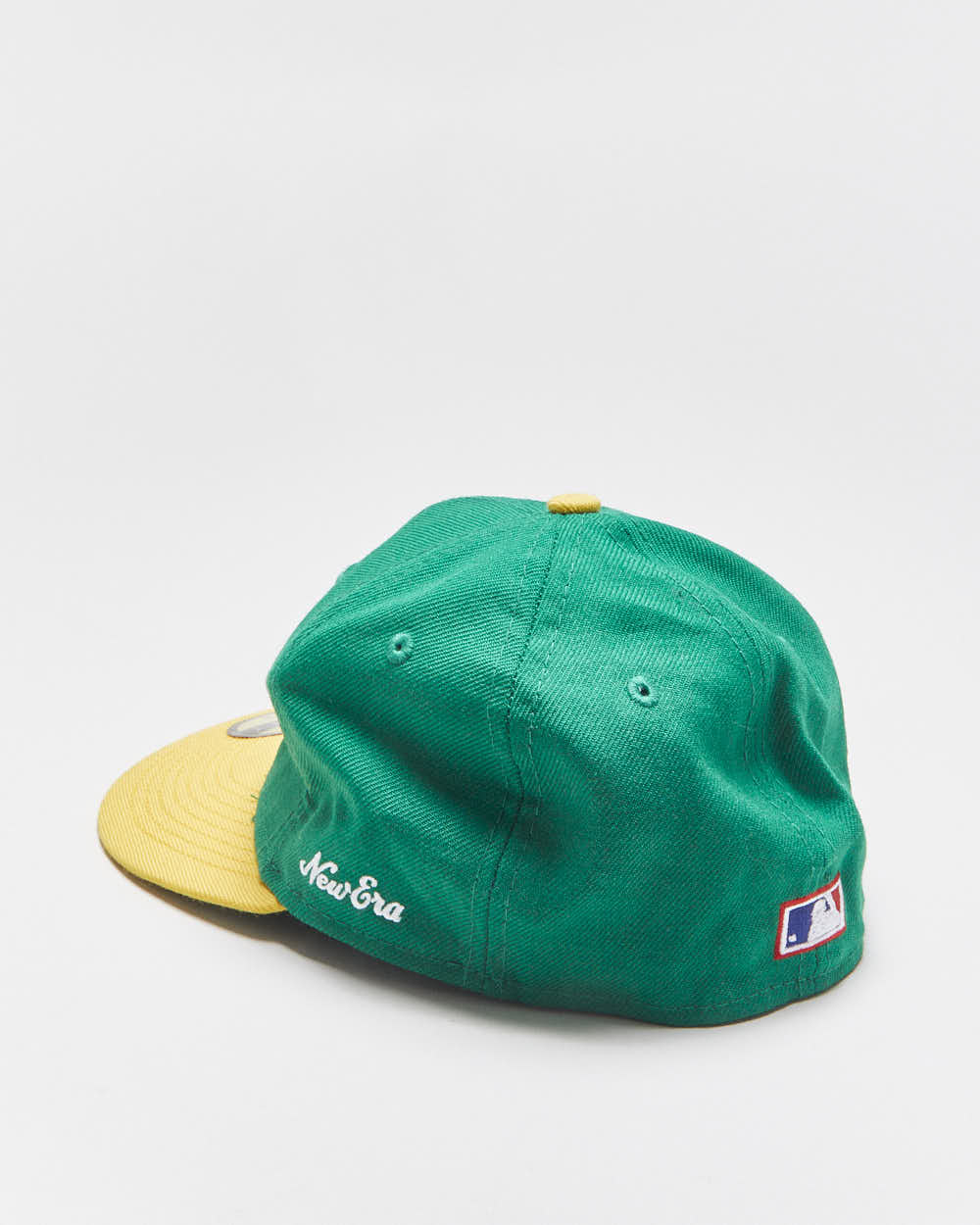 Vintage New Era 59Fifty Cooperstown Collection 1973 World Series Oakland Athletics Wool MLB Fitted Baseball Cap - 6 7/8