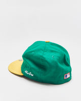 Vintage New Era 59Fifty Cooperstown Collection 1973 World Series Oakland Athletics Wool MLB Fitted Baseball Cap - 6 7/8