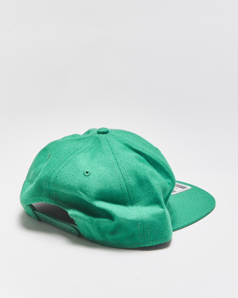 DS Vintage Green Mile Marijuana Embroidered Wool Blend Otto Flat Bill Snapback - OS