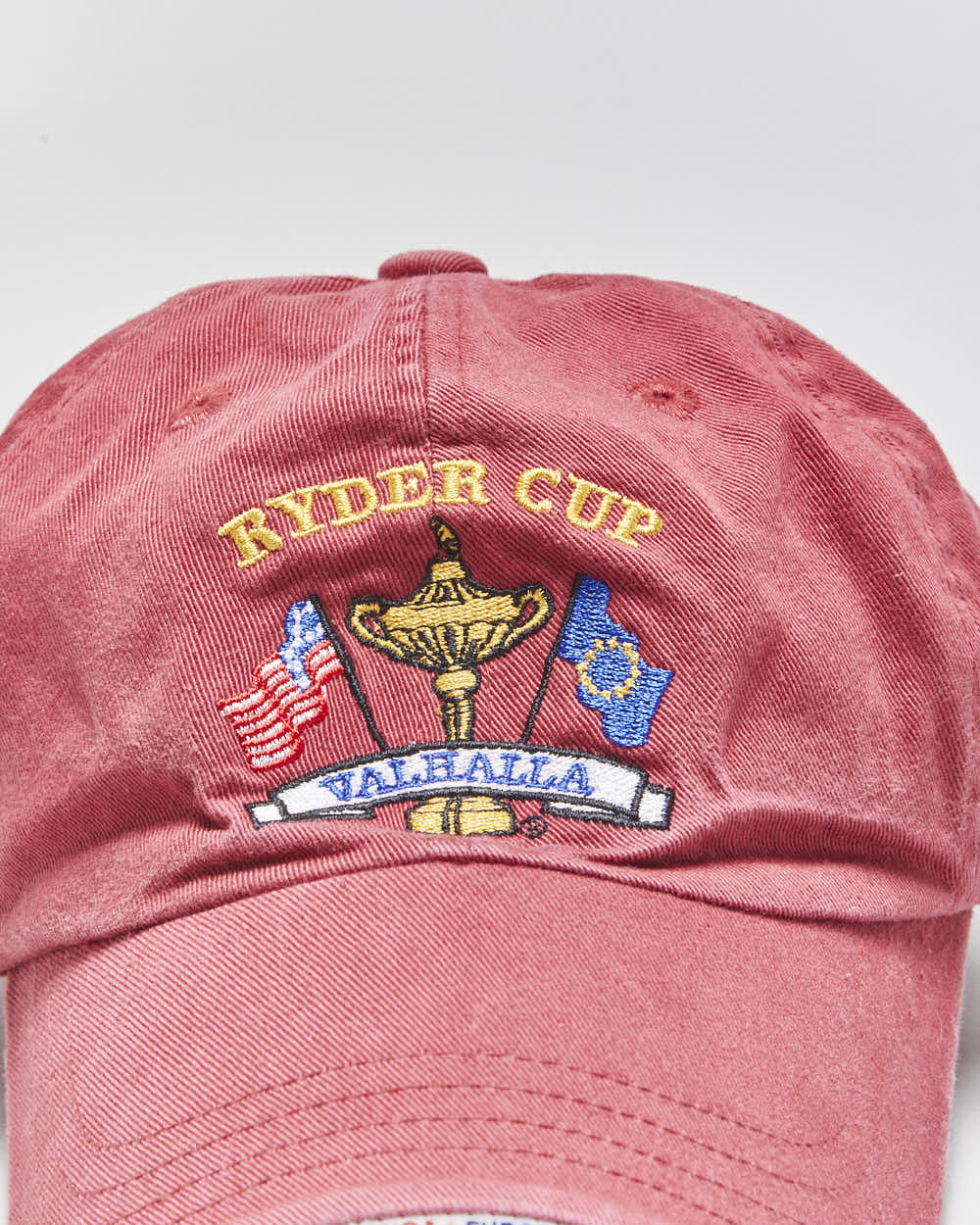 Vintage 2008 Ryder Cup Valhalla Canvas Velcro Baseball Cap - OS